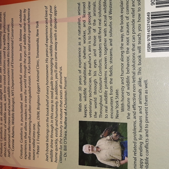 Creature Comforts Wildlife Stories And Solutions, paperback book by Joel Thomas - Picture 3 of 7